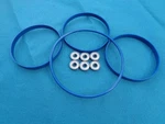 Rebuild Kit Blue Max Band Saw Tires, Drive Belt, Bearings Scotty's 14" JM-81000. Fixed Price $52.95.