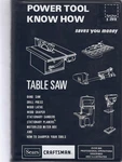 Power Tool Know How: Table Saw; Band Saw, Drill Press, Wood Lathe, Shap.... Fixed Price $9.64.