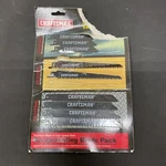 Piece New Craftsman Tools Reciprocating Saw Blades 28990 - Pack Open Box. Fixed Price $23.45.