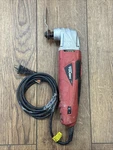 Hyper Tough 2.1 Amp Oscillating Multi-function Tool Corded Red AQ60003G. Fixed Price $29.99.