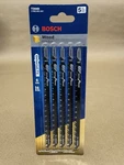 Bosch T344D 5-PC. 6 In. Tpi Speed For Wood T-shank Jig Saw Blades. Fixed Price $11.79.
