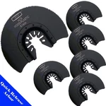 6X Moon Saw Blade Oscillating Multi Tool Wood Metal Cutting Universal Fit. Fixed Price $17.95.