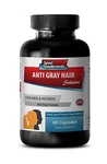 Saw Palmetto Hair Loss - Gray Solution 1500MG Healthier Pills 1B. Fixed Price $19.90.