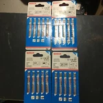 20 Bosch U118A U118B U118E U118G U-shank Jigsaw Blades Sheet Metal Wood W/ Nails. Fixed Price $22.69.