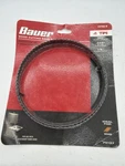 Bauer Wood Cutting Band Saw Blade 100" 4 Tpi 1/2" Width Accessory Used. Fixed Price $19.99.