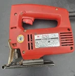 Vintage Red Makita Variable Speed Jig Saw Model M432 Works. Fixed Price $20.00.