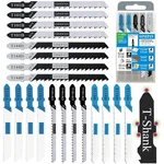 20PCS Shank Jigsaw Blades Tool For Wood Plastic Metal Compatible With 90% Powe. Fixed Price $20.99.