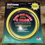 Sears Craftsman 926603 56 7/8" Scroll Cutting Band Saw Blade Pack Nos New. Fixed Price $35.99.