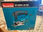 New Makita JV0600K 120V Top Handle Jig Saw. Fixed Price $113.09.
