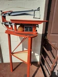 Hegner Polymax 3 220 Volt Industrial Precision Scroll Saw With Stand. Fixed Price $1500.00.