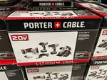 Porter Cable PCCK6116 20V Drill/driver Lithium Ion 6-TOOL Combo W/ 8 Accesso Kit. Fixed Price $449.99.