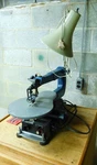 Ryobi SC162VS Scroll Saw + Cabinet Overhead Light. Fixed Price $150.00.