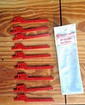 Rockwell Jig Saw Blade 12436 18TPI Lot Of 9- Porter Cable. Fixed Price $17.50.