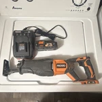 Ridgid R8641 18V Reciprocating Saw Set 2AH Li-ion Battery & Charger Included. Fixed Price $90.00.