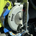 Kobalt Kxcs 124B-03 Brushless Cordless Circular Saw. Obo. Fixed Price $75.00.