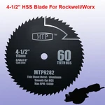 4-1/2" 60T Hss Metal Saw Blade For Rockwell RK3441K Worx RW9282 Circular. Fixed Price $9.45.