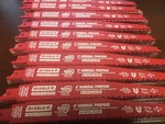 100 Pack Diablo DS0914BGP Demon 9" General Purpose Reciprocating Saw Blades. Fixed Price $247.16.