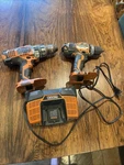 Rigid R861150 And R86008 Screw Guns Charger All Tested No Battery. Fixed Price $52.50.