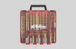Disston 115PC Drill Bit Set High Speed Steel Hex Shank Quick Change Storage Case. Fixed Price $95.99.