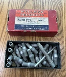 The Wellman Products Co. Master Type Dowel #1 W/ Tool And Box 31 Sets. Fixed Price $99.00.