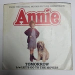 B101 Annie: Aileen Quinn & The Orphans: Tomorrow, 1982 Columbia 18-02951 Promo. Fixed Price $5.00.