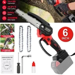 Cordless Chainsaw For Milwaukee 18V Battery 6 Inch Handheld Mini Pruning. Fixed Price $33.89.