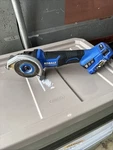 Kobalt 24V Max Kmc 124B-03 Multi-purpose 4-IN Saw W/ One 2AH Battery. Fixed Price $84.99.