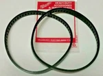 Milwaukee 45-69-0010 2PK Genuine Portaband Blade Pulley Tires New Milw.. Fixed Price $34.97.