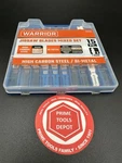 Warrior T-shank Jig Saw Blade Set 15-PIECE Wood & Metal Cutting Assortment. Fixed Price $11.20.