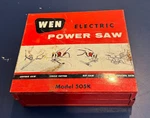 Wen Model 505 Jigsaw Wood Working Power W/ Blades & Metal Box. Fixed Price $49.99.