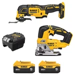 Dewalt 20V Max Xr Jig Saw & Oscillating Multi-tool Kit W/2 Batteries Charger. Fixed Price $284.99.