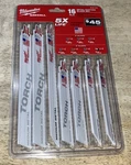 Milwaukee 49-22-1216 16-PIECE Metal Sawzall Reciprocating Blade Tools Set. Fixed Price $27.99.