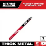 Milwaukee 12 Inch 7TPI Torch Nitrus Carbide Reciprocating Saw Blade 48-00-5363. Fixed Price $65.99.