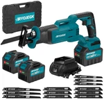Ryojegk 21V Brushless Reciprocating SAW26.0AH Battery Cordless Power Sawzaw. Fixed Price $115.16.