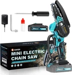 Saker Mini Electric Chainsaw 4" Portable Cordless Handheld High Efficiency E-1. Fixed Price $26.88.