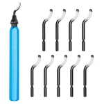 Metal Handle Deburring Tool + BS1010 High Speed Steel Removal Blades Kit. Fixed Price $10.43.