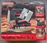 Craftsman 917242 Variable Speed 5.0 Amp Corded Jigsaw With Blades & Case. Fixed Price $39.99.