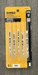 Pack Dewalt DW3774-5, 3" 18 Tpi T-shank Cobalt Steel Jig Saw Blade Brand New. Fixed Price $13.66.