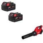 Milwaukee 48-11-1852-3017-20 M18 XC5.0 Battery 2-PACK + Fuel Blower. Fixed Price $178.00.