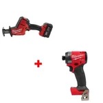 Milwaukee 2719-21 M18 Fuel Hackzall Kit W/ Free 2953-20 Hex Impact Driver. Fixed Price $364.57.