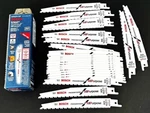 25 Bosch 6" Reciprocating Blades 6-12TPI Bi-metal Sawsall Swiss Made #RPRAP6. Fixed Price $39.99.