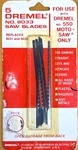 New Dremel Blades 8033 5PCS For Moto-saw Plastic Wood Metal Masonite Cutting. Fixed Price $9.98.