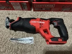 Craftsman V20 20V Lithium-ion Reciprocating Saw 6IN Blade Red Black Tool. Fixed Price $80.00.