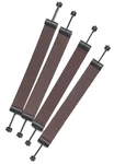 Olson Saw Scrollsander 1/4 1/2 Wide, 120 180 220 Grit, Fabric Sanding Belt. Fixed Price $8.50.