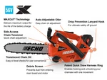Echo DCS-2500TN Top Handle Chainsaw 12" Bar 56V Battery Powered W/charger New. Fixed Price $559.99.