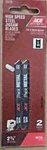 6 Ace Jigsaw Blades High Speed Steel 10 Tpi Metal Packs Of #23175 New. Fixed Price $10.00.