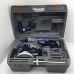 Ryobi 18V R10631 Circular Saw RJC180 Reciprocating FL1800 Flashlight W/ Case. Fixed Price $70.18.