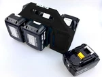 Makita Battery Caddy Carrier/ Holder 6 Pack Storage Strong High Quality. Fixed Price $32.99.
