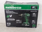 Metabo Hpt Cordless 18V Driver Drill Kit 1/2" Keyless Brushless With Batteries. Fixed Price $89.00.