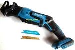 New Makita 18V Compact Cordless Battery Reciprocating Saw, Blades XRJ01Z. Fixed Price $84.97.